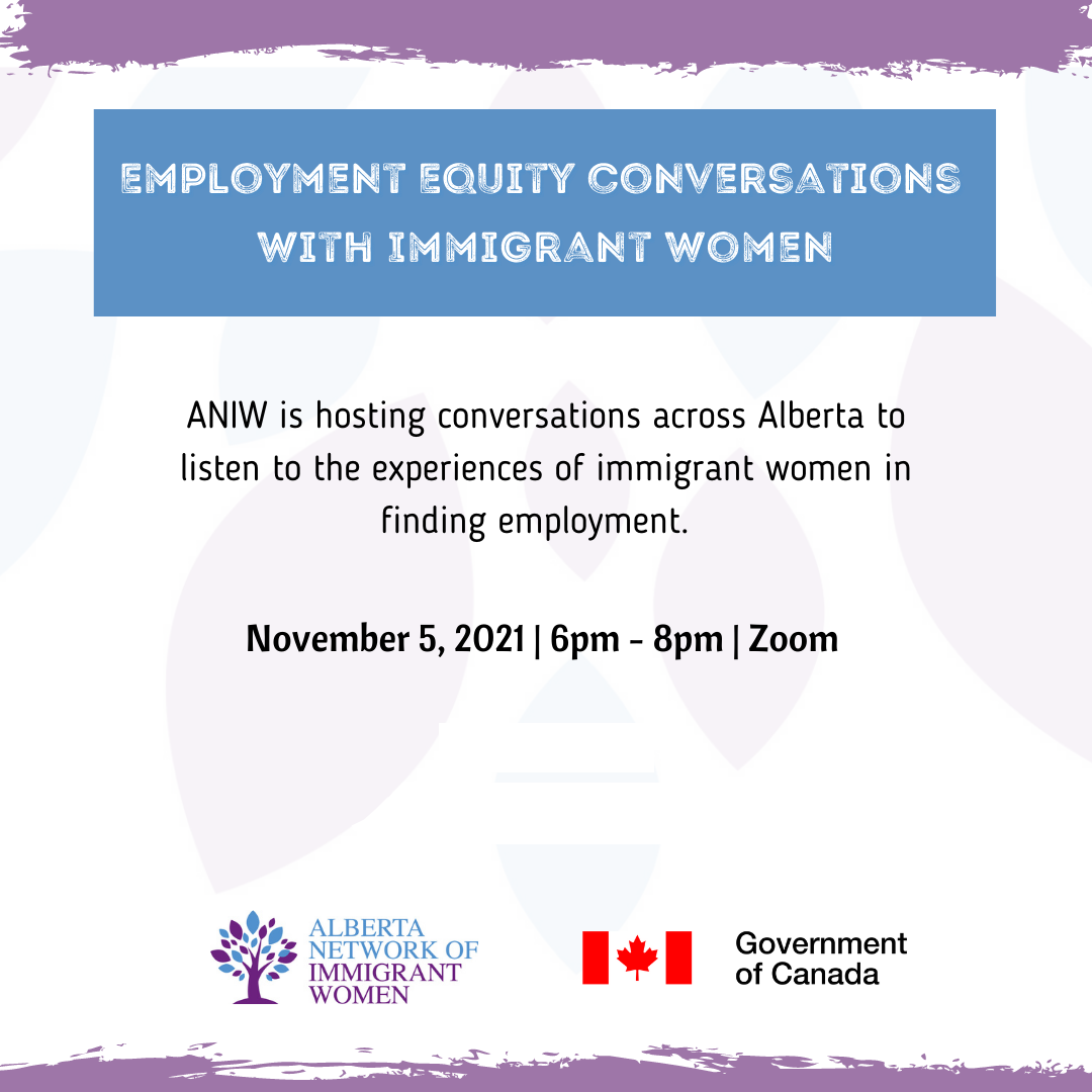 Employment Equity Conversations with Immigrant Women